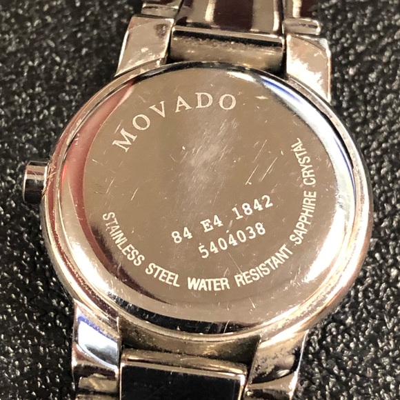 Movado Amorosa Black Dial Watch - Picture 5 of 7